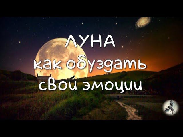 ЛУНА или почему люди психи? Разбираем эмоциональную сферу.