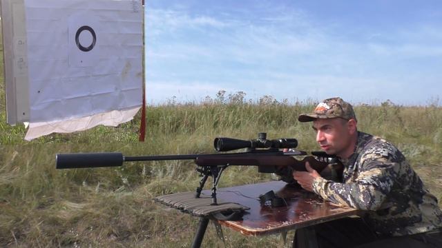 Попал в лист А4 на дистанции 800 метров из ATA Arms Turqua Gen 2 в 308WIN !!!