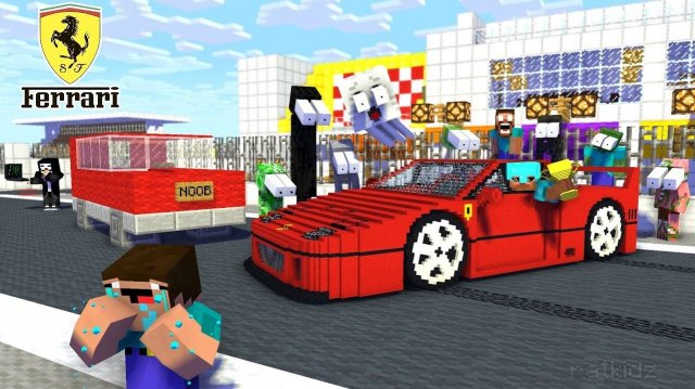 НУБ против ПРОФИ против ХАКЕРА FERRARI CHALLENGE