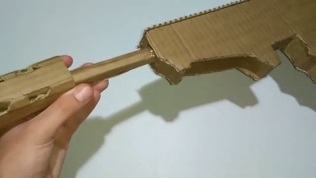 Снайперская винтовка из картона