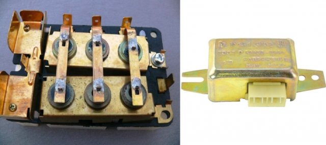 Реле-регулятор от УАЗа на ИЖ Юпитер,Планета вместо БПВ 5