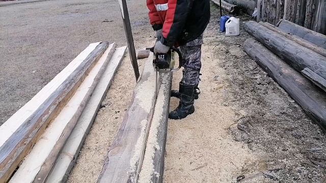 Как распилить бревна на ДОСКИ. Просто и Легко