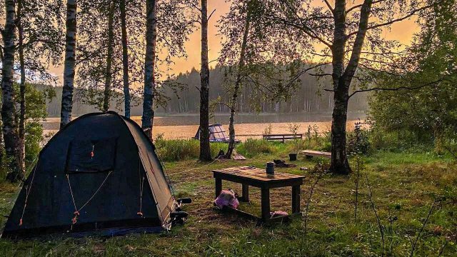 ДВЕ НОЧИ В ДИКОЙ ГЛУШИ. ГРОМ ГРЕМИТ, СУДАК ЖАРИТСЯ, ДУША ОТДЫХАЕТ. РЫБАЛКА НА ЯУЗСКОМ ВОДОХРАНИЛИЩЕ.