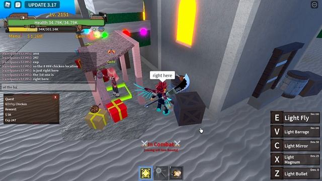 [KING LEGACY] All Fry Chicken Location Snake "Side Quest" Starter Island