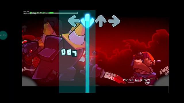 FNF Irreversible-defeat! Untold Loneliness Ragnaros But it's Defeat Android port apk gama baja