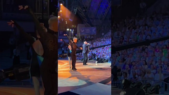 Андрей Кудин на сцене Летнего амфитеатра в Витебске! Саундчек — Концерт #шансон #славянскийбазар2024