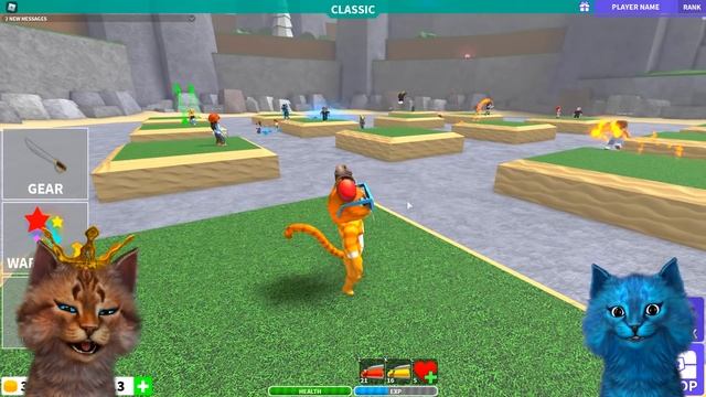 ВЫЖИВАНИЕ НА ОСТРОВЕ В РОБЛОКС (ROBLOX CURSED ISLANDS) Весёлый Кот и КОТЁНОК ЛАЙК