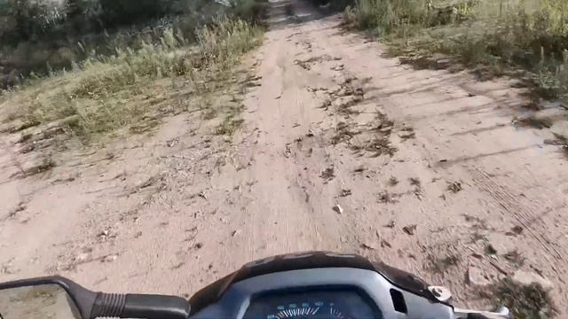 Погоня от полиции на скутере/Нас поймали?