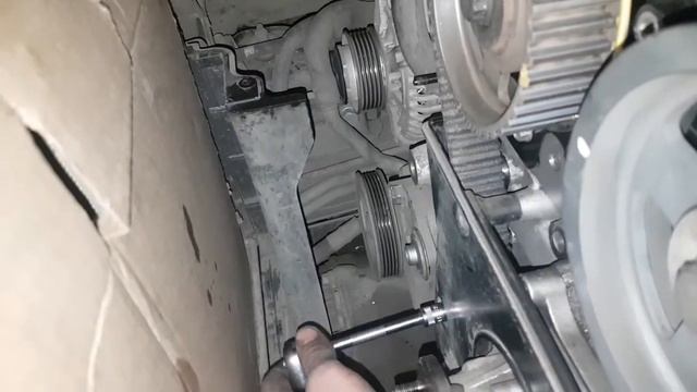 Kia bongo 3 дв J3 замена ремня ГРМ (3 часть)