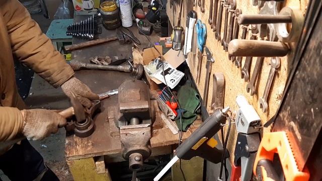 Опора вискомуфты - замена подшипника