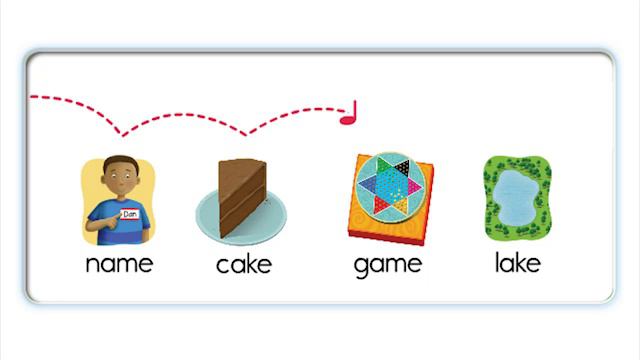 Oxford Phonics World 3 unit 1 name/cake/game/lake