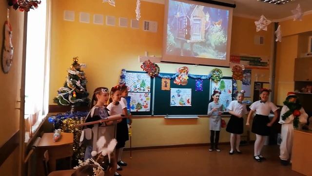 Игровое развлечение «Новогоднее путешествие  с Мудрой Совой»
