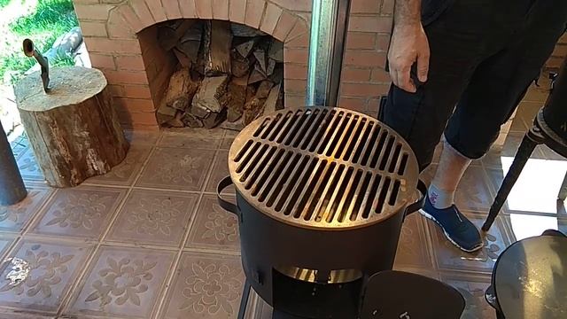 Печь под казан с дымоходом. | Очаг | ?Обзор и советы от Piсnik.by