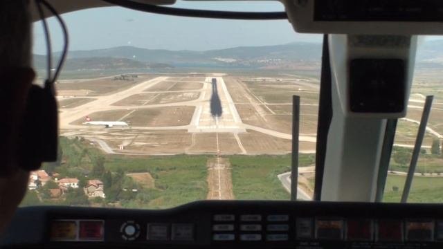 Landing in Bodrum. Приземление в Бодруме.