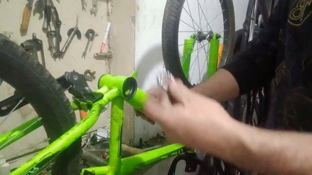 Замена подшипников каретки на детском ВЕЛОСИПЕДЕ