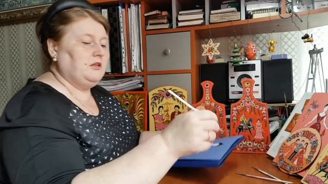 Ирина Мартынова | Люди в городецкой росписи