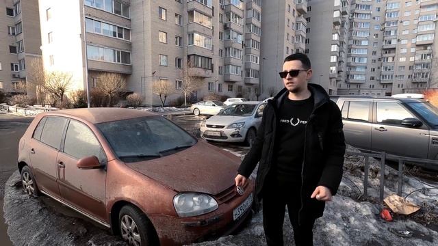 Заброшенный Фольксваген гольф 5 / Забрал брошенный VW Golf 5 / Авторынок в России 2022