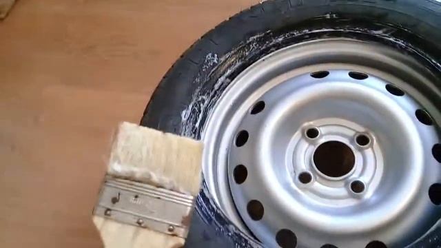 Как забортировать колесо? / How to put a tire on a wheel