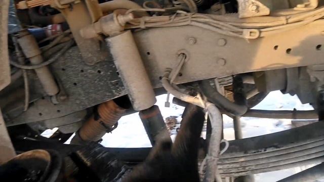 Люфт в рулевой камаз,и убрал Горный тормоз на камазе!!!