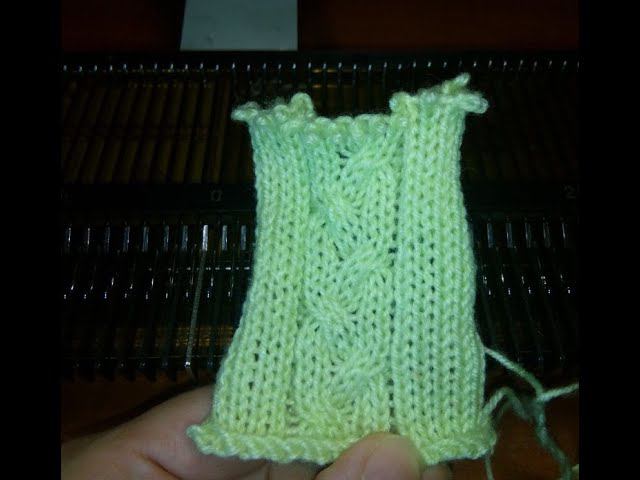 Коса на вязальной машине Нева 2.