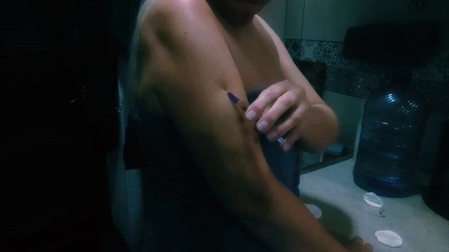 Делаю подкожную инъекцию экстракта алоэ вера жидкого для повышения и укрепления иммунитета!