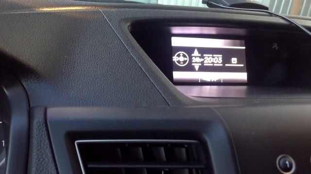 Настройка часов Honda CR-V . Хонда Срв