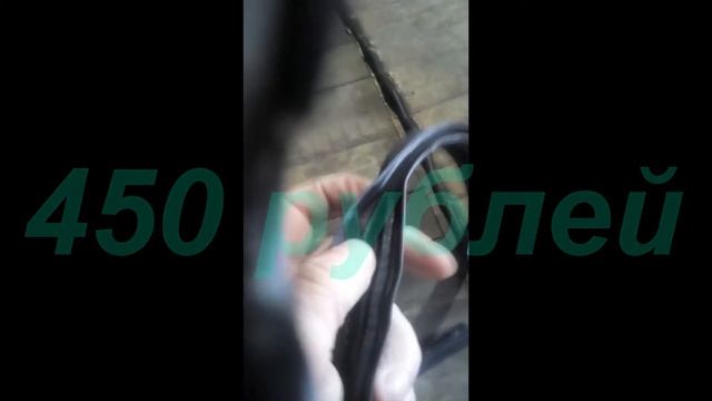 Нива 21214. Замена уплотнительной резинки под хлопушкой.