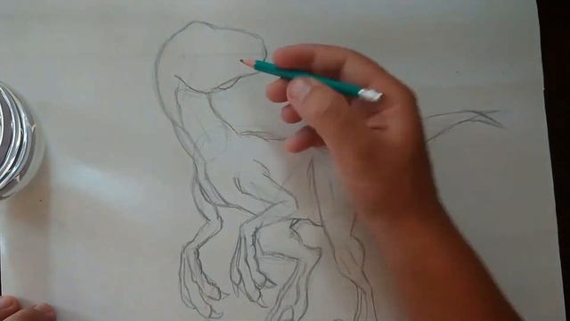 Как нарисовать ВЕЛОЦИРАПТОРА?