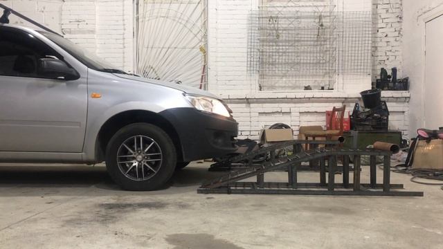 Мини эстакада для авто. Своими руками.