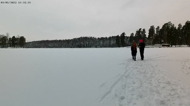 Коркинское озеро. 03. 01. 2022