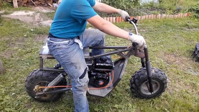 DIY - МОТОВЕЗДЕХОД СВОИМИ РУКАМИ В 15 ЛЕТ!