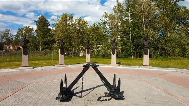 Кронштадт. Аллея Адмиралов и прогулка по парку "ПАТРИОТ"