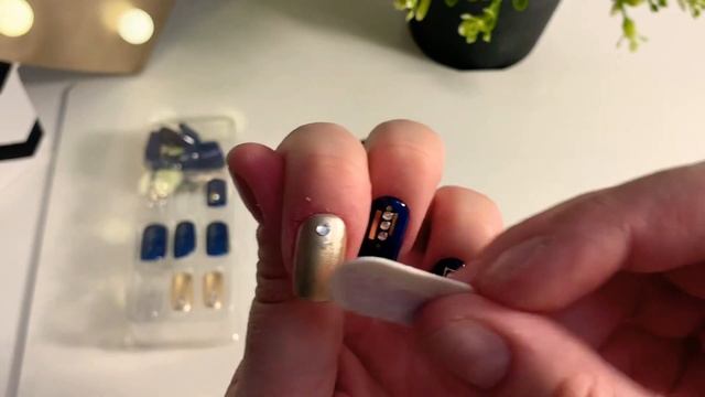 НАКЛАДНЫЕ НОГТИ БЕЗ КЛЕЯ КАК Я ИХ КЛЕЮ