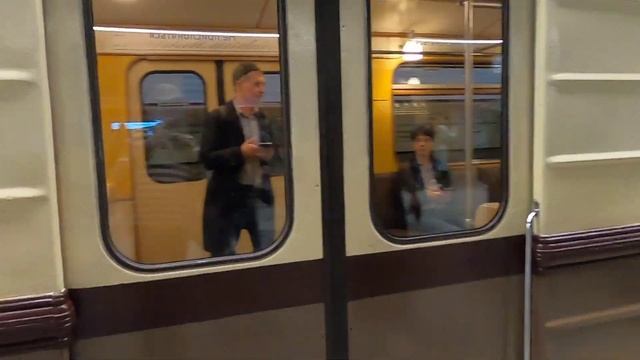 Парад поездов Московского метро на БКЛ 2023. Поездка в поездах