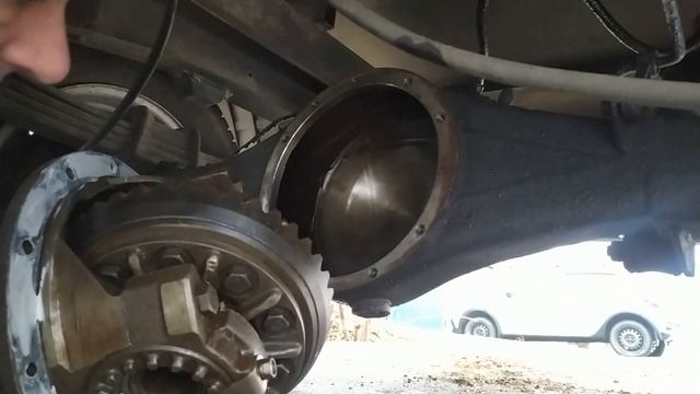 Замена редуктора заднего моста газель