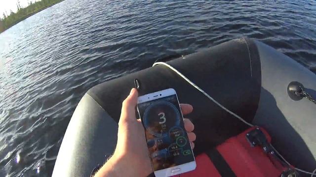 Hangkai 9.8. Замеры скорости. Тест в комплекте с лодкой Викинг VN-340