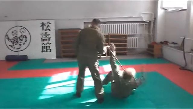 Самозащита с помощью трости