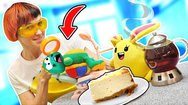 Рецепты для детей Капуки Кануки – Лечим зубы и готовим чизкейк! Игрушки готовят