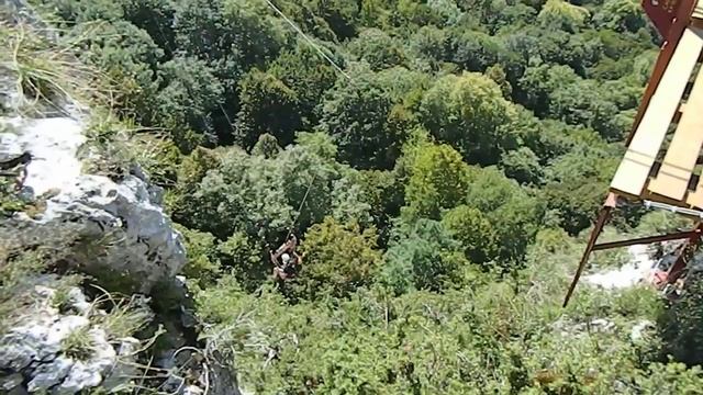 Самые высокие качели в Адыгее 35 метров жести