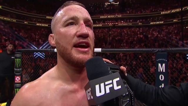 UFC 291: Джастин Гейджи - Слова после боя