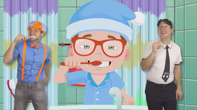 Чистите зубы! _ Блиппи на Русском _ Изучай этот Мир вместе с Блиппи _ Blippi