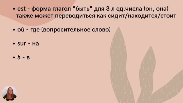 1 Урок: Учимся читать на французском