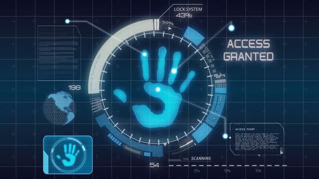 IT фон.Футаж. Фон голограмма