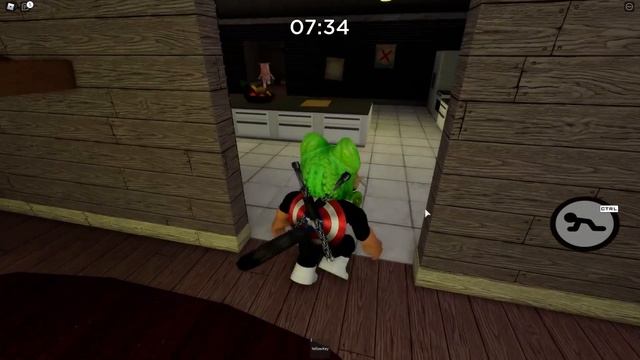 Женяша и Red Cat встретились в Пигги роблокс | Piggy roblox | Женяша с дочкой vs Рэд с Миланой