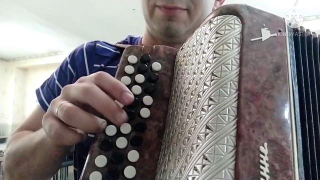 Как быстро выучить ноты на баяне!Уроки обучения на баяне аккордеоне гармони.