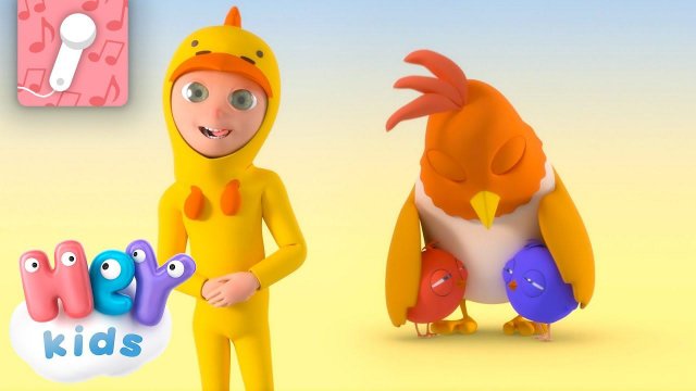 Les petits poussins  KARAOKÉ | Chansons avec des animaux pour Enfants | HeyKids en Français