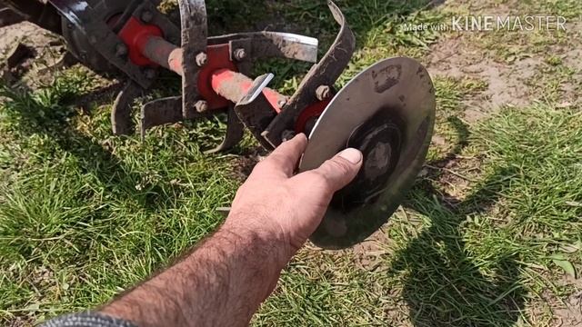 Мотоблок Форте. Фрезеровка. Как выставить сошник.