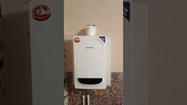 Монтаж  котла/врезка в действующую систему отопления/монтаж коаксиального дымохода/промывка системы