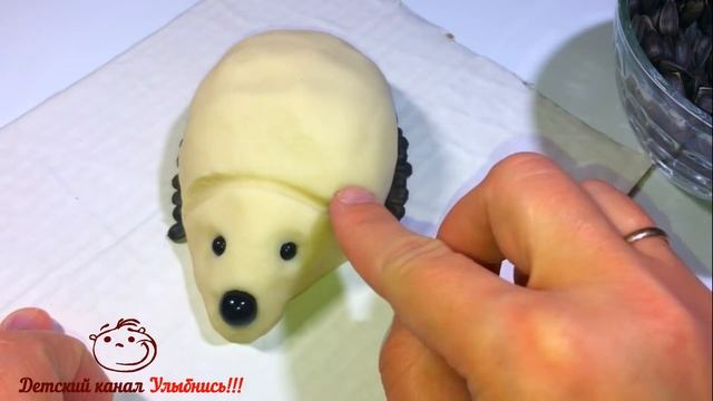 Ёжик в лесу | Дары осени | Осенние поделки в детский сад в школу | Hedgehog in the forest