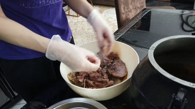 Взял и приготовил холодец в Авганском казане и #продегустировалвсевкусно